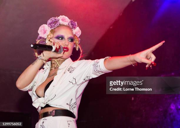 Brooke Candy performs at XOYO, London on May 22, 2013 in London, England.