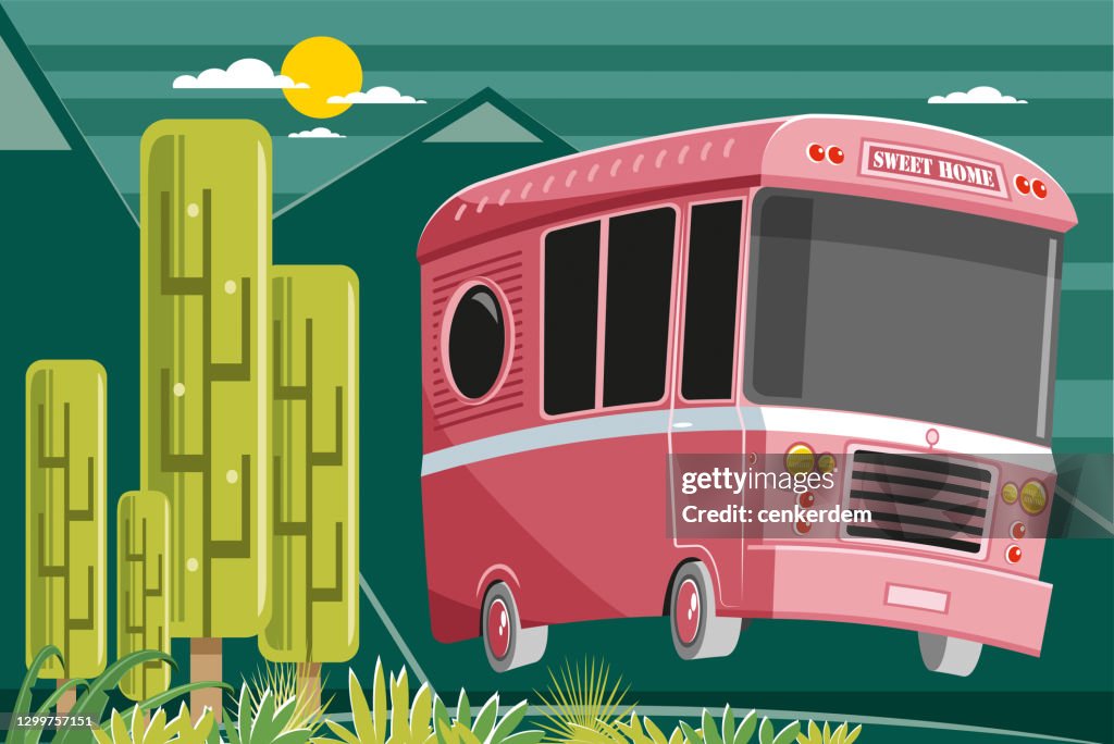 Motor home on the way