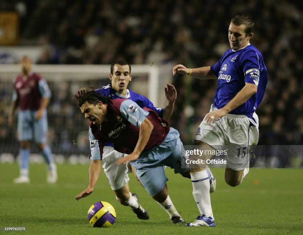 Everton v West Ham United