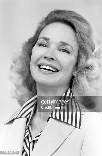 Kathryn Grant Crosby is photographed before performing at the Harlequin Theater on July 25, 1977 in Atlanta, Georgia.