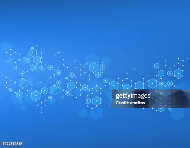 ilustraciones, imágenes clip art, dibujos animados e iconos de stock de fórmulas moleculares bg - clase de quimica