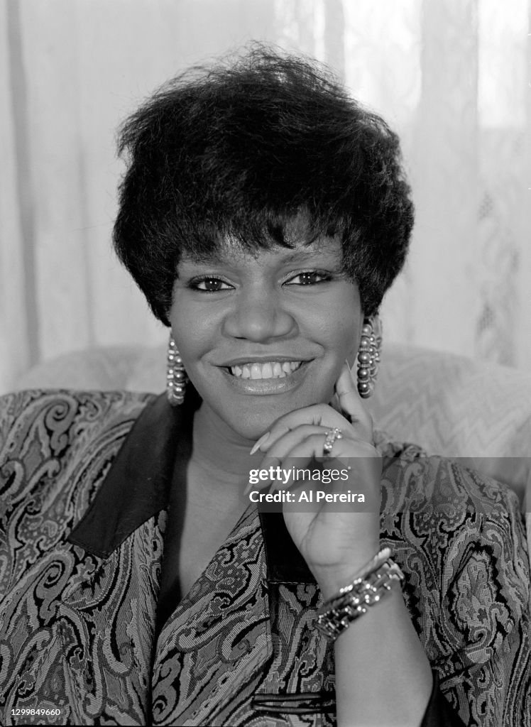 Pop singer Sybil appears in a portrait taken on February 19, 1990 in ...