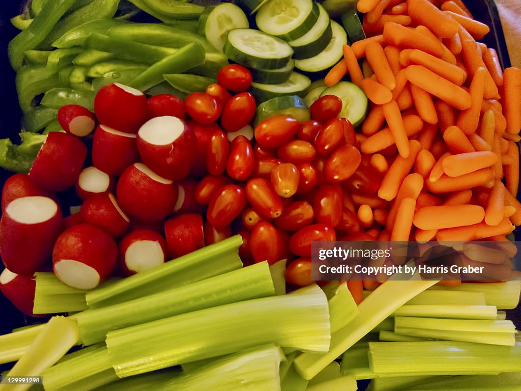 Raw veggies