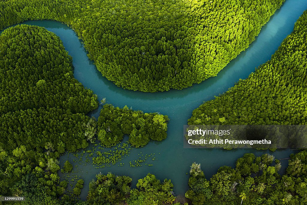 Aerial view of Koh Chang