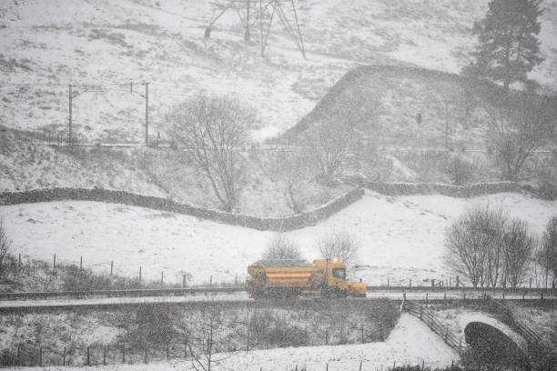 GBR: Scotland Issued With Amber Weather Warning For Snow