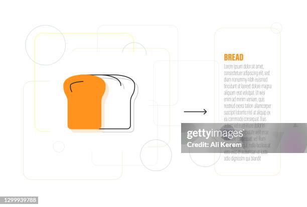 bread line icon design - soup kitchen stock illustrations