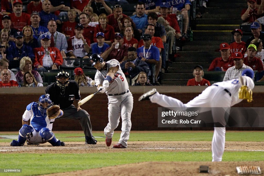 2011 World Series Game 3 -Texas Rangers v St Louis Cardinals