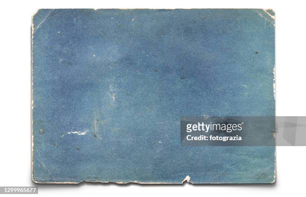 very old blank book cover - papel roto fotografías e imágenes de stock