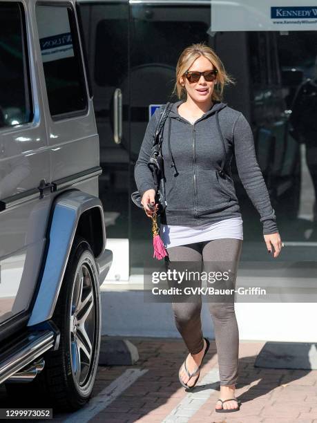 Hilary Duff is seen on November 03, 2011 in Los Angeles, California.