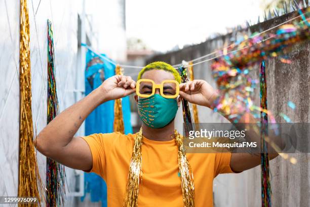 carnival during the pandemic - fiesta stock pictures, royalty-free photos & images