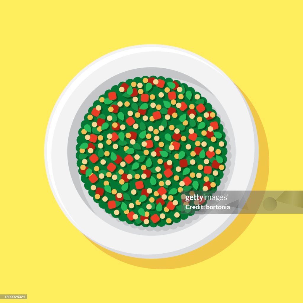 Tabbouleh Salad Overhead Icon
