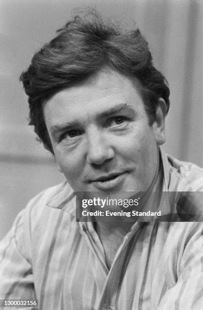 British actor Albert Finney , UK, 24th January 1972. He is starring with Rachel Roberts in the play 'Alpha Beta' at the Royal Court Theatre in London.