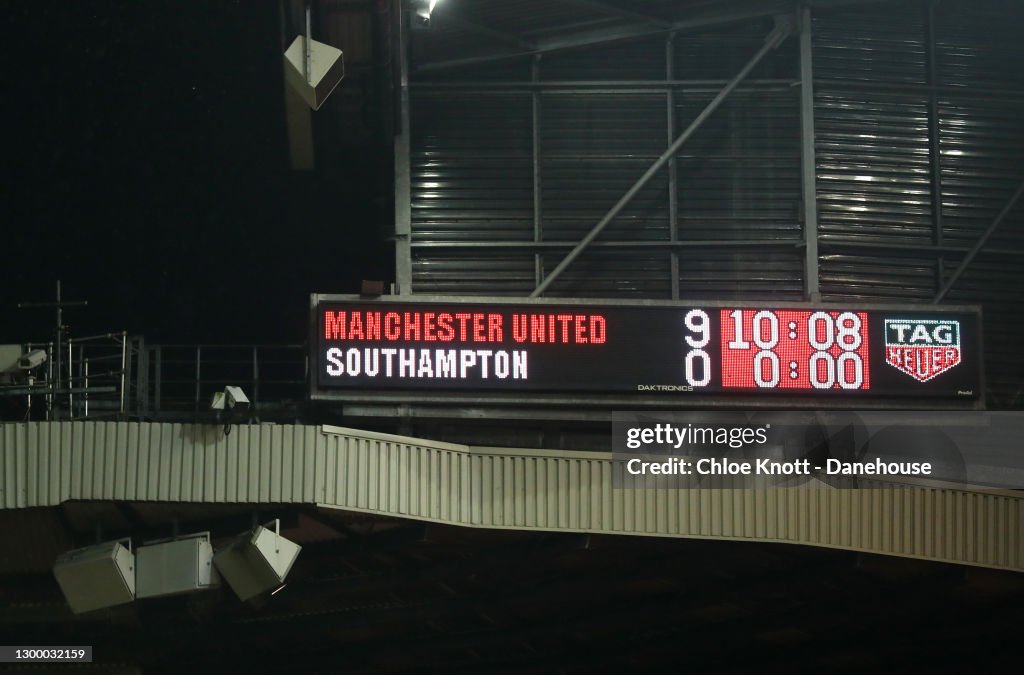 Manchester United v Southampton - Premier League