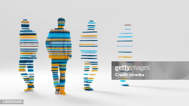 geschnittene figur - colorful image stock-fotos und bilder