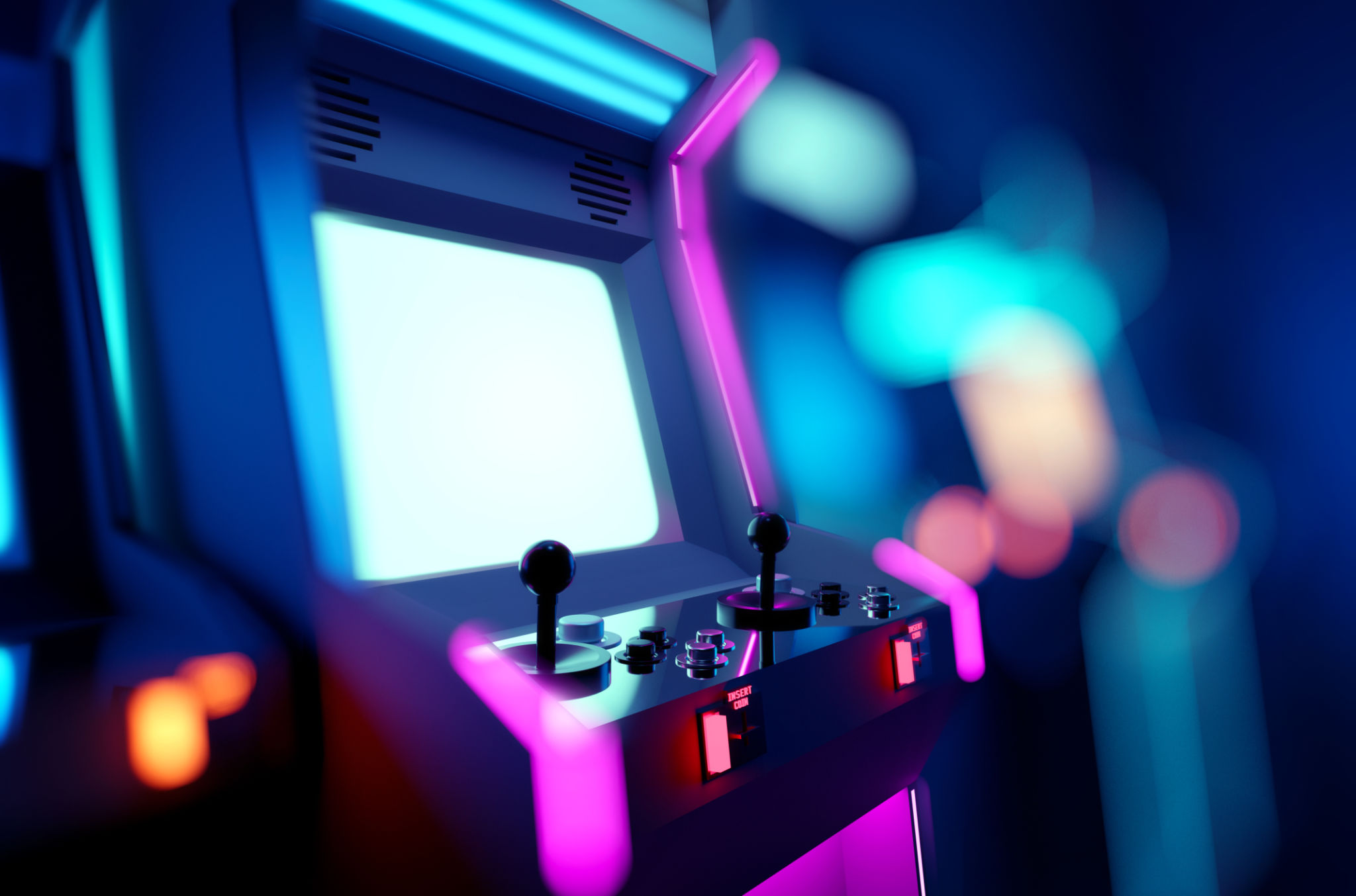 arcade VR setup