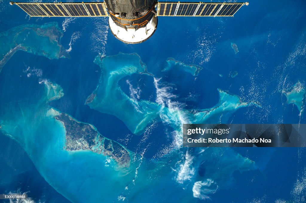 Detail of Planet Earth seen from the ISS, Digital Enhancement