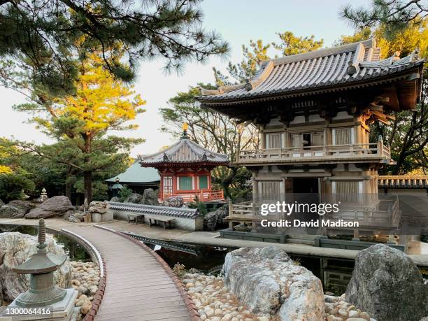 General view of Kongofuku-ji, Temple 38 of the Shikoku 88 Buddhist temple pilgrimage, on November 16, 2019 near the town of Tosashimizu in Kochi...