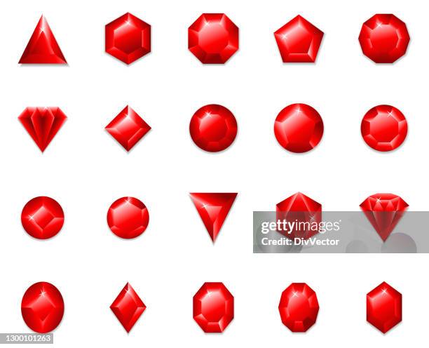 Intan Vector Gemstones Vector Set High-Res Vector Graphic - Getty Images