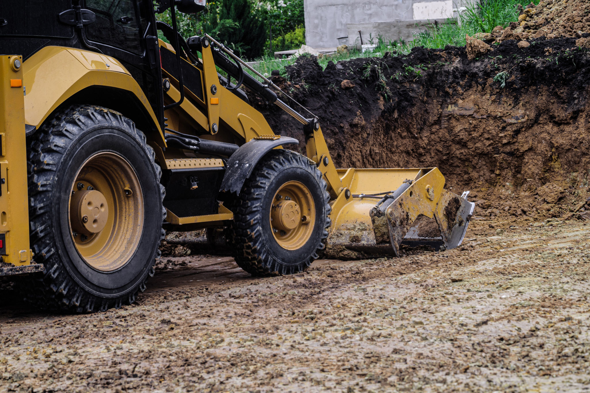 ground leveling construction