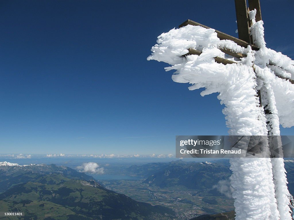 Summit of "La Haute Cime"