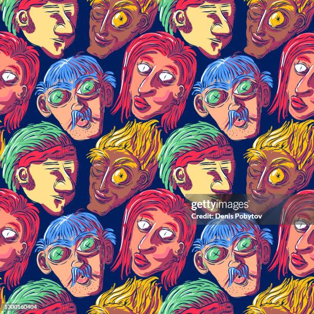 36 Multiple Faces Of The Same Man Stock Photos, High-Res Pictures, and ...