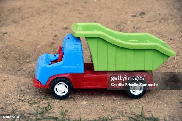toy truck - toy truck stock pictures, royalty-free photos & images