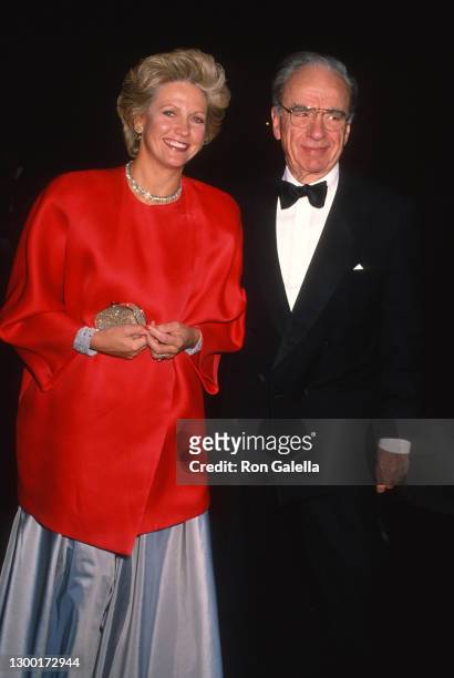 Anna Murdoch and Rupert Murdoch attend "Fire And Ice" Benefit for UCLA Women's Cancer Center at 20th Century Fox Studios in Century City, California...