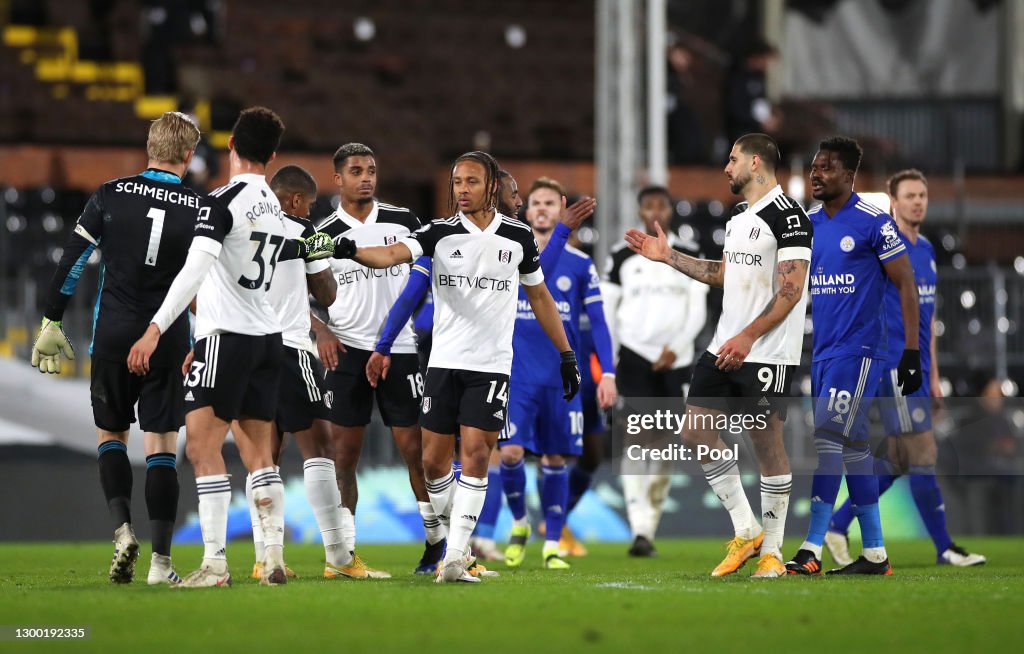 Fulham v Leicester City - Premier League