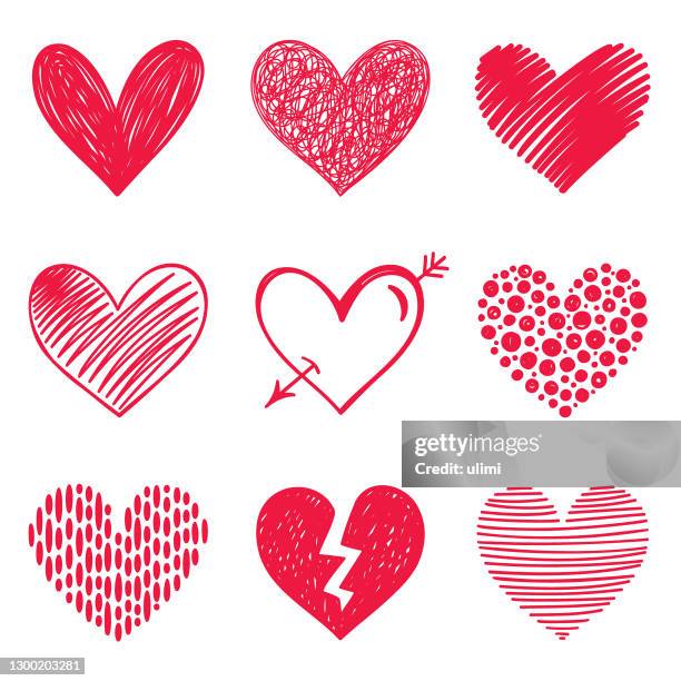 illustrazioni stock, clip art, cartoni animati e icone di tendenza di cuori - cuore spezzato