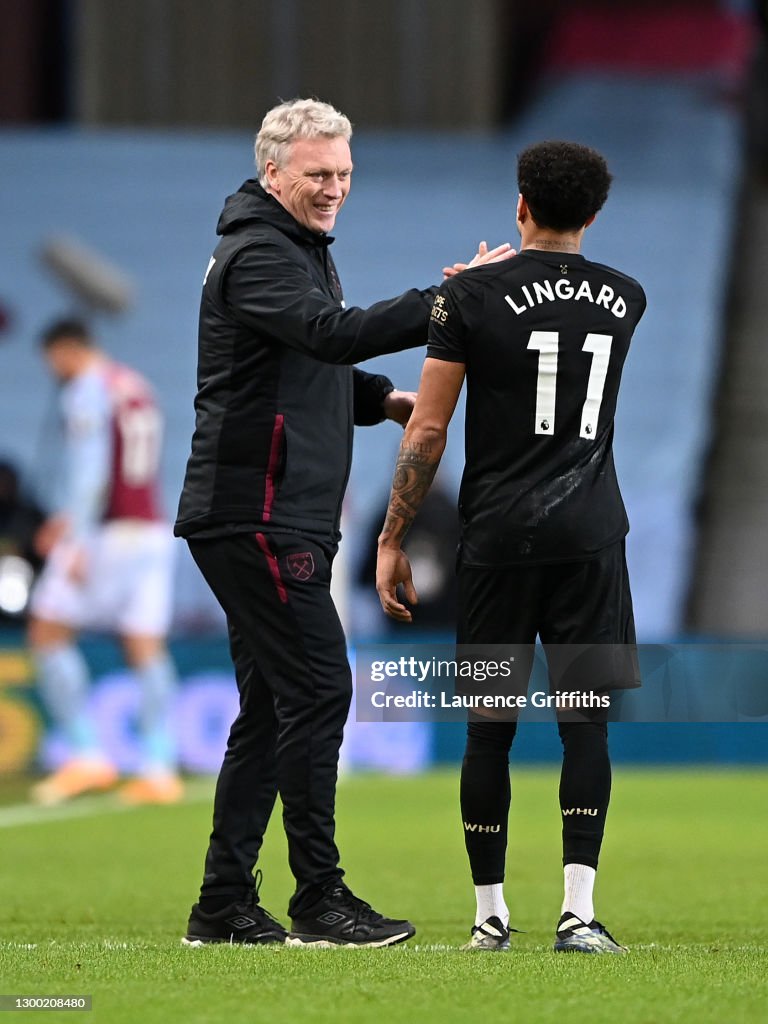 Aston Villa v West Ham United - Premier League