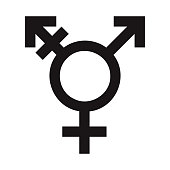 Transgender Washroom Accessibility Icon
