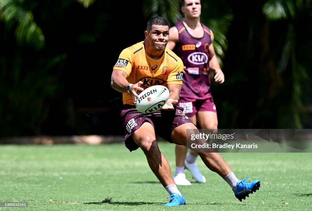 Brisbane Broncos Training Session