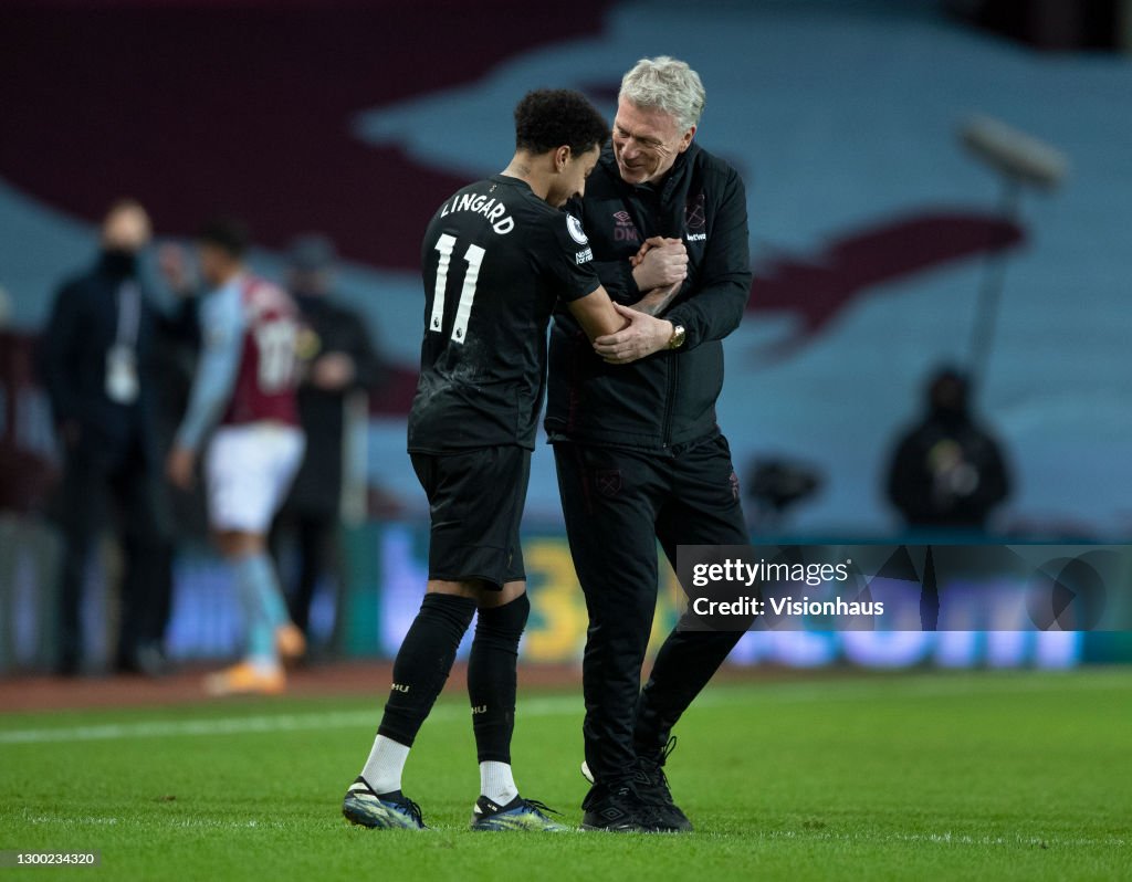 Aston Villa v West Ham United - Premier League