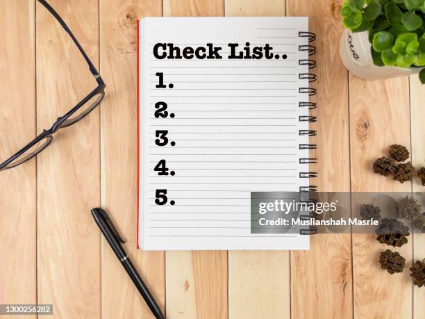 85 Check List Template Stock Photos, High-Res Pictures, and Images ...