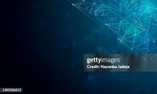 Blue Technology Background Stock Illustration High-Res Vector Graphic ...