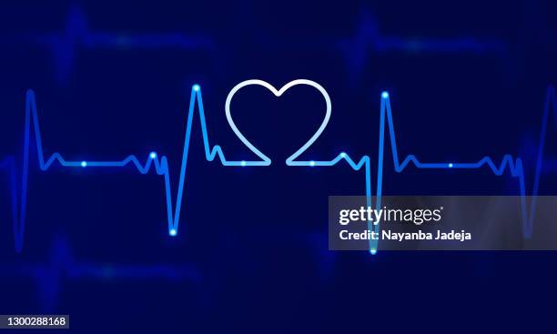 electrocardiogram vector stock illustration - cardiovascular system stock illustrations stock illustrations