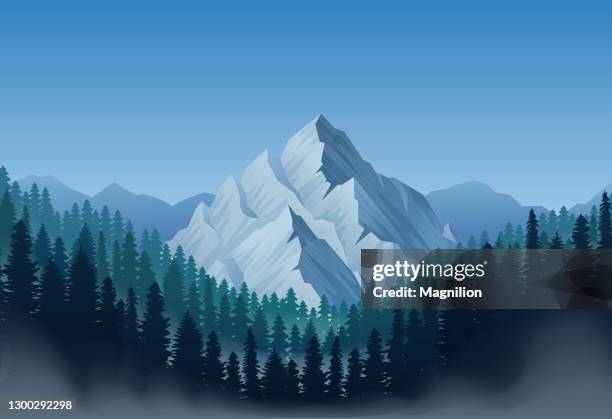 Ilustraciones de Montañas Nevadas - Getty Images Ilustraciones de Montañas Nevadas - Getty Images