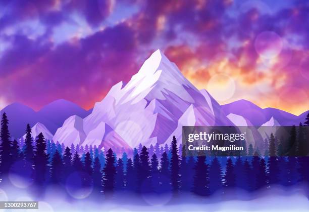 Ilustraciones de Montañas Nevadas - Getty Images Ilustraciones de Montañas Nevadas - Getty Images