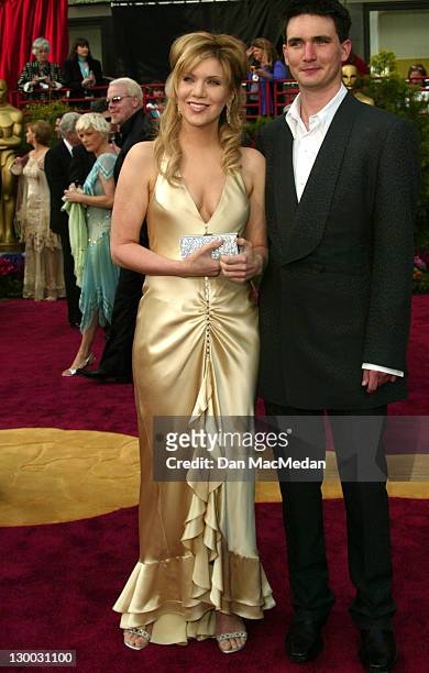 Alison Krauss and husband during The 76th Annual Academy Awards - Arrivals at The Kodak Theater in Hollywood, California, United States.