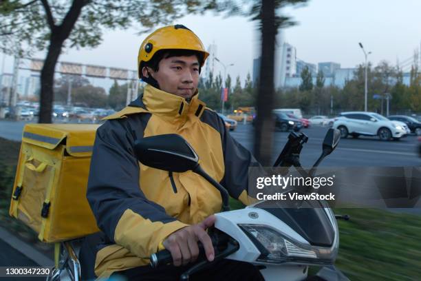 Chinese Delivery Riders 960 Home Delivery China Stock Photos, High-Res Pictures, and Images ...