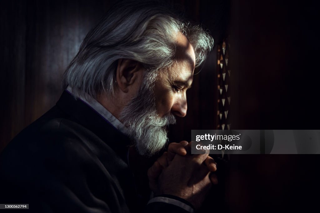 Confession booth