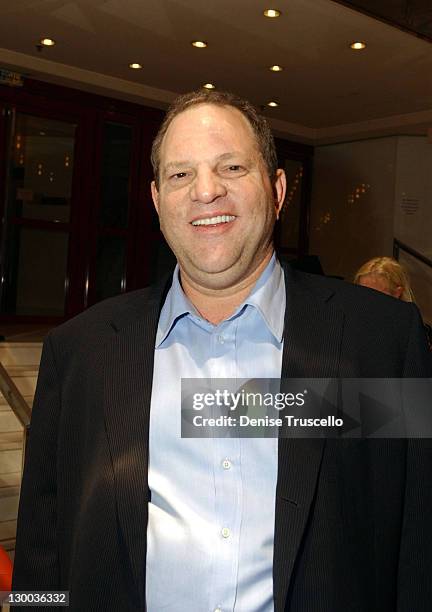 Harvey Weinstein during 2004 Cannes Film Festival - "The Heart Is Deceitful Among All Things" - Premiere at Noga Croisette in Cannes, France.