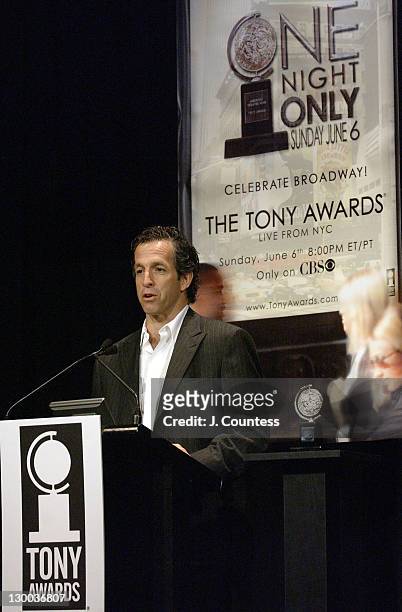 Kenneth Cole during 58th Annual Tony Awards Nominee Announcements at Hudson Theater in New York City, New York, United States.