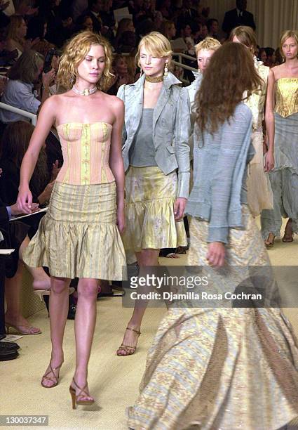 Ralph Lauren Womens Spring 2003 Collection during Mercedes-Benz Fashion Week Spring Collections 2003 - Ralph Lauren Show - Runway at Cooper Hewitt...