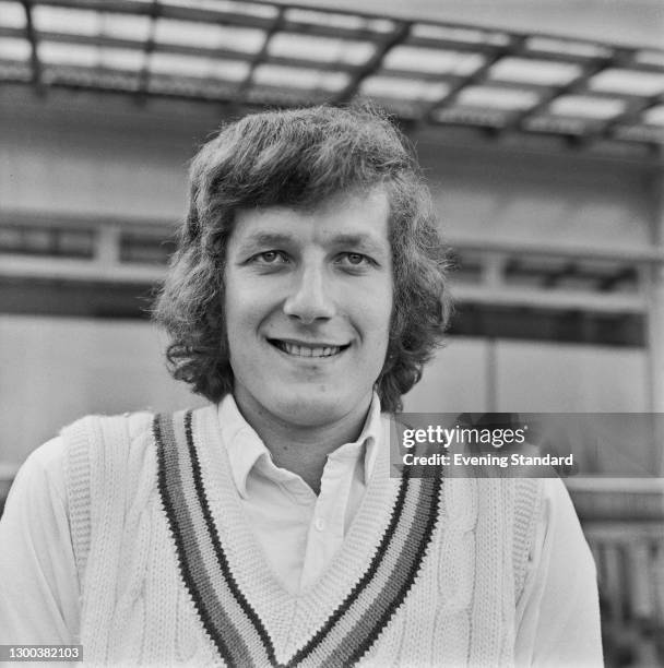 English cricketer Bob Willis of Warwickshire County Cricket Club, UK, 8th May 1972.