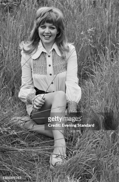English actress Carol Hawkins, UK, 24th June 1972.
