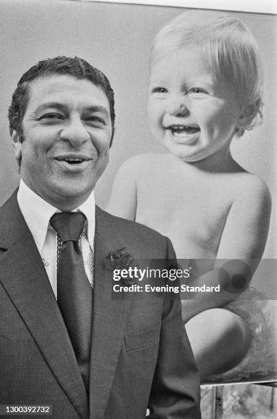 Iraqi-born British entrepreneur Selim Zilkha, the founder of retail chain Mothercare, UK, 18th July 1972. The company was first listed on the London...