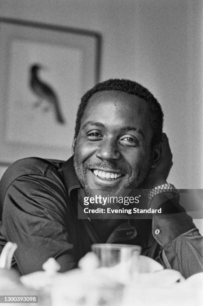 American actor Richard Roundtree, UK, 4th August 1972. He is best known for his role as private detective John Shaft in the 'Shaft' movies.