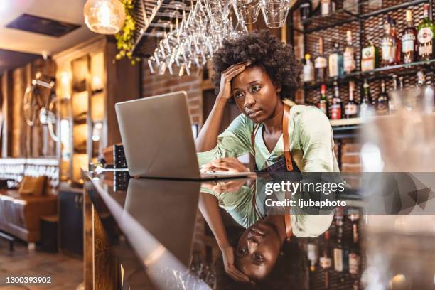 tired bartender - angry waitress stock pictures, royalty-free photos & images