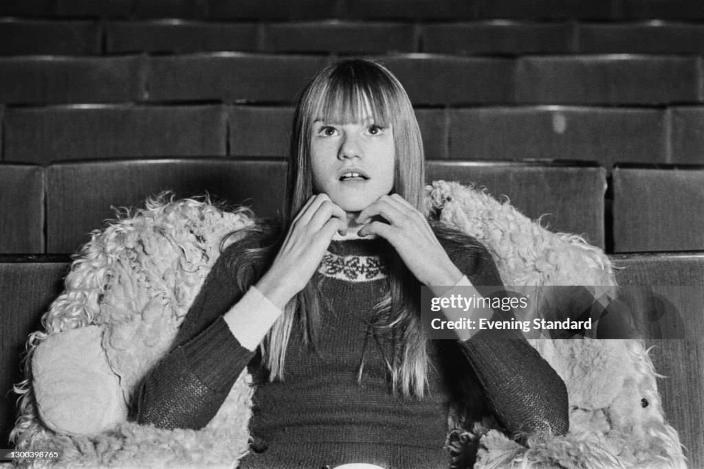 English Actress Gwyneth Strong During The Filming Of The Horror Movie english-actress-gwyneth-strong-during-the-filming-of-the-horror-movie